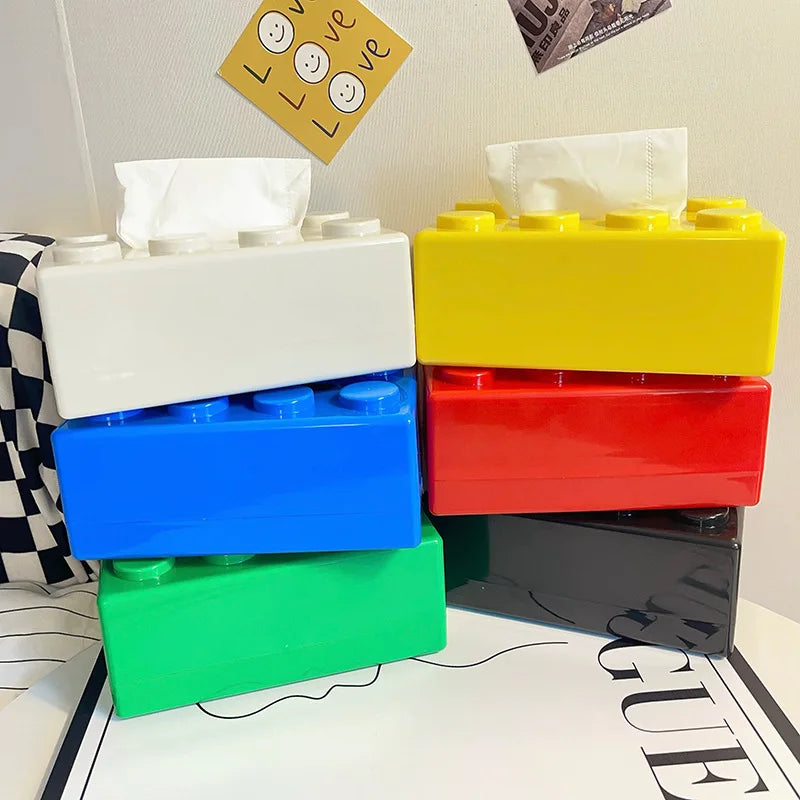Lego Block Tissue Box